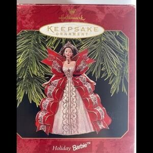 HALLMARK KEEPSAKE ORNAMENT BARBIE LOT (6) MINT